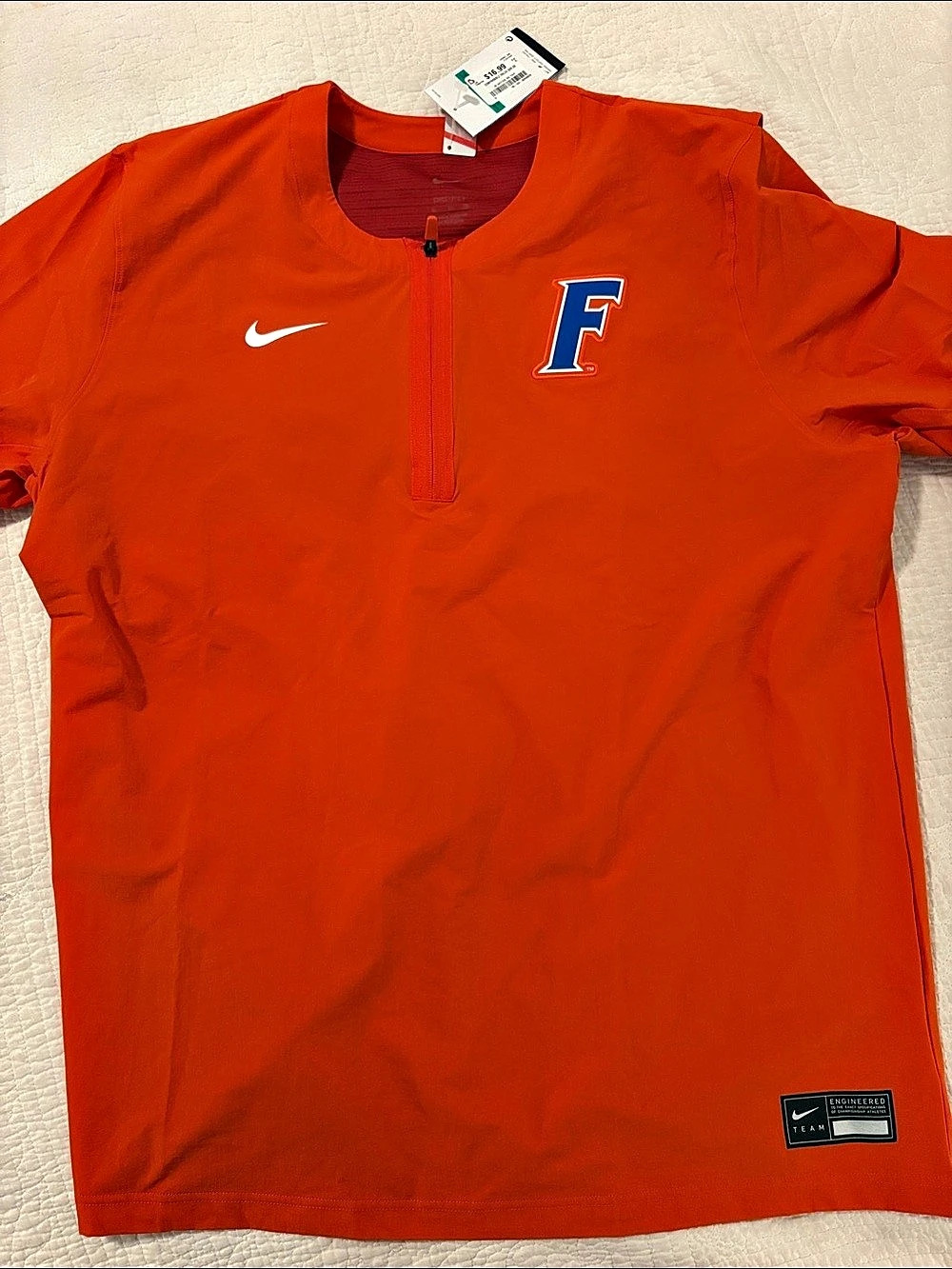 Nike Florida Gators Sideline Fly Rush Half-Zip Pullover Jacket XL